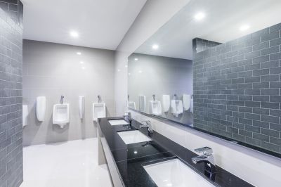 Tech-Integrated Bathroom